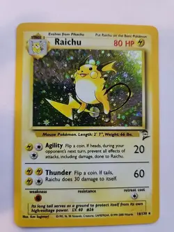 Clefable Base Set 2 Holo Pokemon Card WOTC NM - Image 1