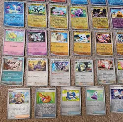Pokemon Cards Scarlet & Violet Base Set 165/198 and reverse holo Bundle 58 - Image 5