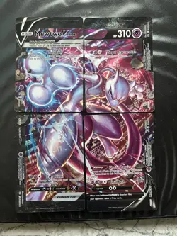 Mewtwo V-UNION [Set of 4] SWSH: Sword & Shield Promo Cards Holo - Image 1