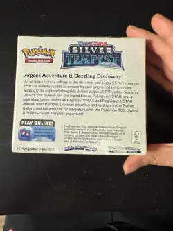 Pokemon Sword & Shield Silver Tempest Booster Box - 36 Cards - Image 3