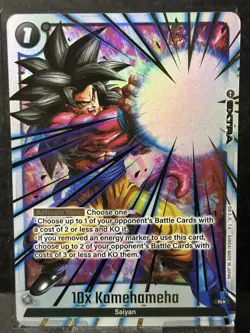 10x Kamehameha FB03-137 Alternate Art Dragon Ball Super Card SS4 - Image 1