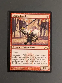 MTG Card - 1x Legion Loyalist - Gatecrash - LP - Rare Red - Magic The Gathering - Image 2