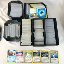Pokemon Trading Card Bulk Lot Collection 1.34 lbs Mixed Set With Storage Tins - Image 4