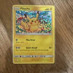 Pikachu #4/12 Confetti Holo McDonald's Promo 2018 Pokemon TCG Card - Image 1