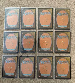 12 card lot magic the gathering/unfinity, FOILs of steam vents/temple garden... - Image 4
