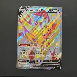 Pokemon Zamazenta V (Shiny) SWSH: Sword & Shield Promo Cards #SWSH293 ESE - Image 1