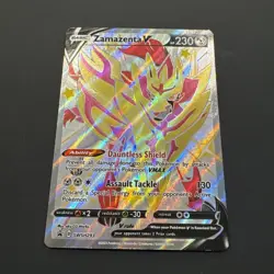 Pokemon Zamazenta V (Shiny) SWSH: Sword & Shield Promo Cards #SWSH293 ESE - Image 2