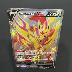 Pokemon Zamazenta V (Shiny) SWSH: Sword & Shield Promo Cards #SWSH293 ESE - Image 3
