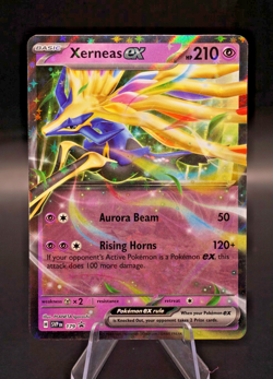 Xerneas ex 179 Sv: Scarlet & Violet Promo Cards Holo Pokemon - Image 1