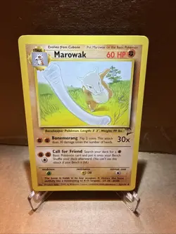 Marowak 52/130 - Base Set 2 (WotC 2000) - NM Pokemon Card - Image 1