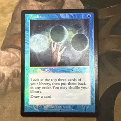 FOIL PONDER Time Spiral Remastered Magic MTG MINT CARD - Image 1