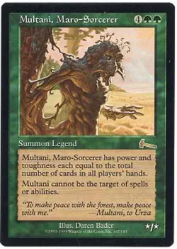 MULTANI, MARO-SORCERER X1 MAGIC MTG URZA'S LEGACY MINT/NEAR MINT (M/NM) - Image 1