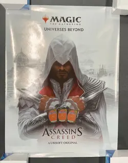 Universes Beyond Assassin's Creed Magic the Gathering Foil Poster - Image 1