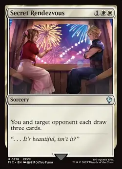 Secret Rendezvous U Foil #218 | Final Fantasy Commander FIC | MTG - Image 1