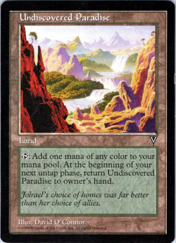 MTG Undiscovered Paradise Visions 167/167 Regular Rare, Never Played - Image 2