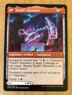 Magic The Gathering Kaldheim - TORALF, GOD OF FURY - MYTHIC. - Image 2