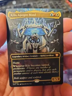 MTG - Edge of Eternites - Kilo, Apogee Mind (Borderless) - NM - NF - Image 1