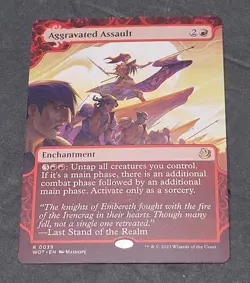 Aggravated Assault Wilds of Eldraine: Enchanting Tales Regular - Image 2