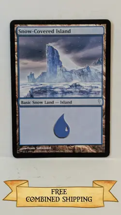 Magic the Gathering: 9X Snow-Covered Island Coldsnap Lot - Image 4