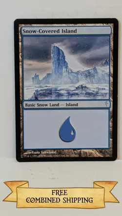 Magic the Gathering: 9X Snow-Covered Island Coldsnap Lot - Image 5