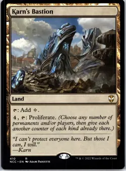 Karn's Bastion R Commander: Streets of New Capenna 410 NM pack fresh commander - Image 1