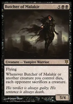Magic the Gathering MTG Butcher of Malakir (18) DD Sorin vs. Tibalt MP - Image 1