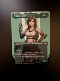 MTG Final Fantasy Tifa Lockhart Borderless 0391 Non-Foil - Image 1
