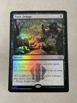 Toxic Deluge - Modern Horizons 3 (MH3) - FOIL - Magic: The Gathering - Image 1