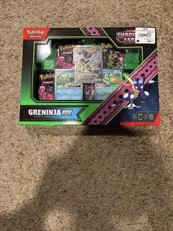 Pokemon Shrouded Fable Greninja ex Special Illustration Collection - Sealed Box - Image 1