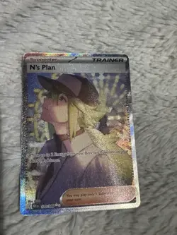 Pokemon TCG N's Plan 170/086 Black Bolt Special Illustration Rare - Image 1