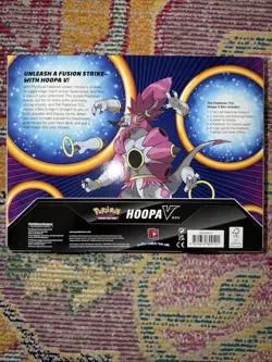 Pokemon Sword & Shield Fusion Strike Evolving Skies Hoopa V Box **New & Sealed** - Image 2