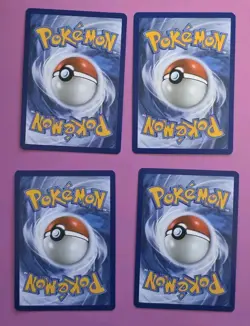 x4 Pokemon Wondrous Patch 094/094 Phantasmal Flames Reverse Holo TCG Playset - Image 2