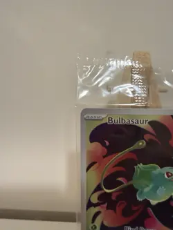 Pokemon TCG Mega Evolutions Sealed Bulbasaur 133/132 Stamped Promo - Image 2