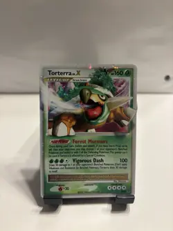 Torterra LV. X DP09 Holo Pokemon - Diamond & Pearl 2007 - Image 1