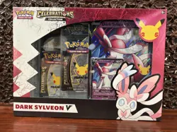 Pokemon TCG: Celebrations Dark Sylveon V Collection Box New Factory Sealed - Image 1