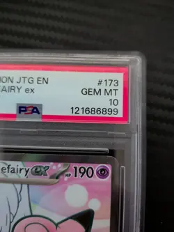 Pokemon TCG Lillie's Clefairy EX 173/159 Ultra Rare Journey Together PSA 10 - Image 3