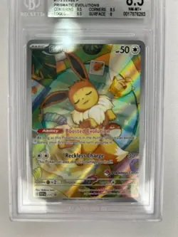 Eevee SVP 173- Scarlet & Violet Promo Pokemon Center Exclusive BGS 8.5 - Image 4