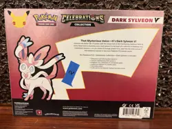 Pokemon TCG: Celebrations Dark Sylveon V Collection Box New Factory Sealed - Image 2