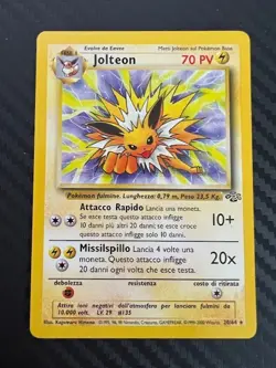 Pokemon TCG Jolteon 20/64 Jungle Unlimited Italian LP/MP - Image 1