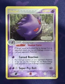 Pokemon TCG Gengar 5/92 Legend Maker Reverse Holo Stamped - Image 1