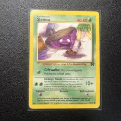 1. Edition Sleima 57/82 Team Rocket Deutsch vintage Pokemon Karte - Image 1