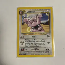 Pokemon Karte Granbull 37/111 Neo Genesis First Edition Deutsch - Image 1