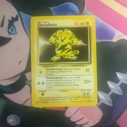 1x Electabuzz 20/102 Base Set Rare Near Mint Pokemon - Image 1