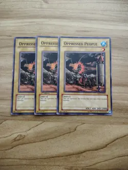 Yu-Gi-Oh! - Oppressed People 3X - Full Playset - Image 1