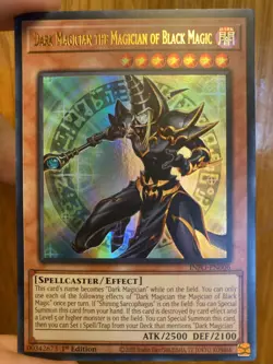 Dark Magician the Magician of Black Magic INFO-EN006 - Ultra Rare - NM - YuGiOh - Image 1