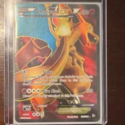 Charizard EX Full Art 100/106 Flashfire Ultra Rare Holo Pokemon TCG Card 2014 - Image 1
