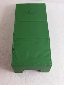 ULTIMATE GUARD GREEN 100+ SIDEWINDER DECK CASE Card Storage Box Used Excellent - Image 4