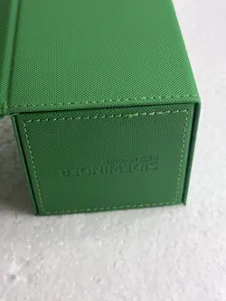 ULTIMATE GUARD GREEN 100+ SIDEWINDER DECK CASE Card Storage Box Used Excellent - Image 5