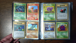 Pokemon binder of 47 x vintage Japanese JP cards - Base Set, Fossil, Jungle, Gym - Image 2