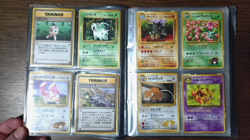 Pokemon binder of 47 x vintage Japanese JP cards - Base Set, Fossil, Jungle, Gym - Image 3